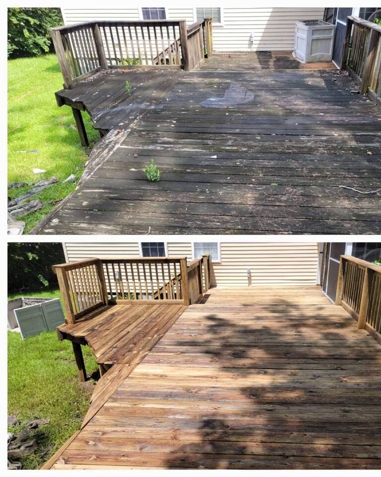 Deck Cleaning